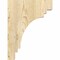 Ekena Millwork Pescadero Rough Sawn Corbel, Douglas Fir, 4"W x 12"D x 16"H COR04X12X16PEC00RDF - alternate 4